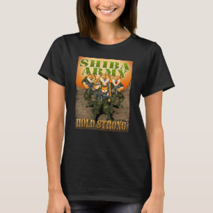 Shibarmy Shiba Inu Crypto Token Hodl Strong Protec T Shirt