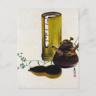 Shibata Zeshin Sencha Tea Set Vykort