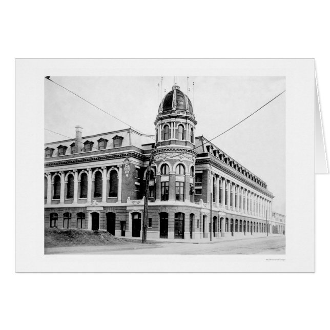 Shibe Park Baseball 1913 Hälsningskort (Framsidan Horizontal)