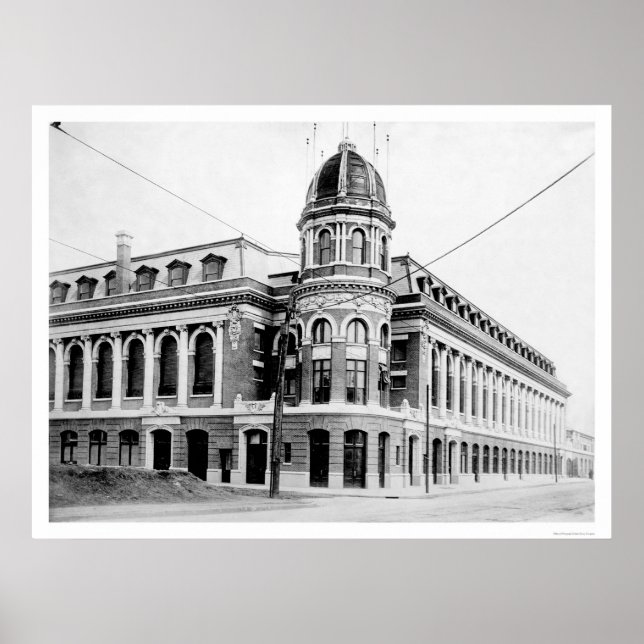 Shibe Park Baseball 1913 Poster (Framsidan)