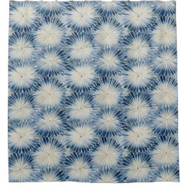 Shibori Blue Tie Dye Japan Traditional Mönster nr