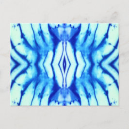Shibori Tie Dye Postkort Vykort