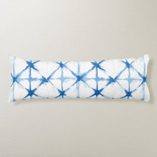 Shibori Tie Dye Triangle Mönster Body Pillow Kroppskudde