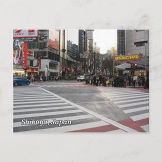 Shibuya 109-korsningar vykort
