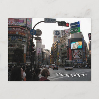 Shibuya Crossing Vykort
