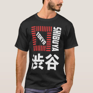 Shibuya Tokyo Japan Souvenir Japanska Kanji Shibuy T Shirt