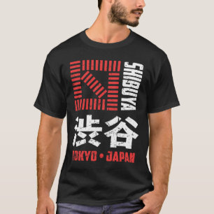 Shibuya Tokyo Japan Souvenir Japanska Kanji Shibuy T Shirt