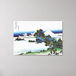 Shichirihama i provinsen Sagami Canvastryck