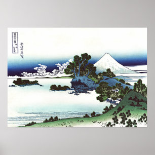 Shichirihama i provinsen Sagami Poster