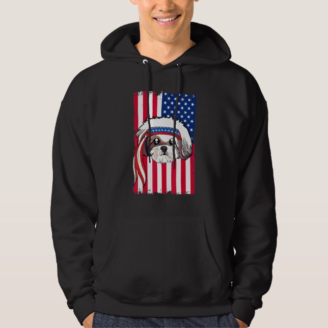 Shid Tzu Hund Hoodie (Framsida)