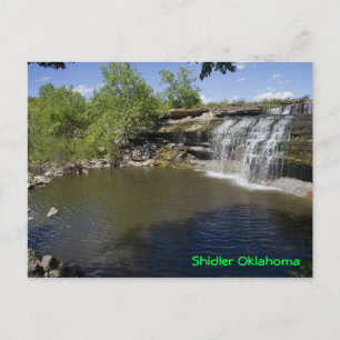 Shidler Vatten Fall Vykort