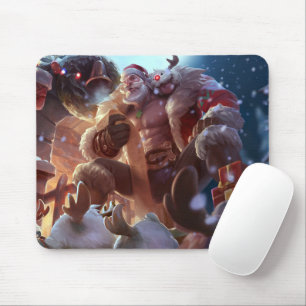 Shield Bearer Gaming Mousepad Fäst tematisk kap Musmatta