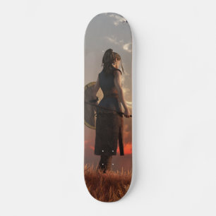 Shield-Maiden Mini Skateboard Bräda 18,5 Cm
