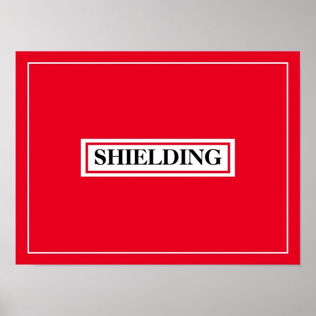 SHIELDING POSTER (Framsidan)