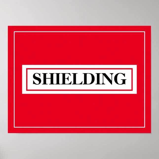 SHIELDING POSTER (Framsidan)