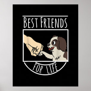 Shift Tzu Best Friends Life Rolig hund Poster