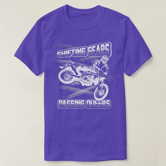 Shifting gears Passing queers  T Shirt (Design framsida)