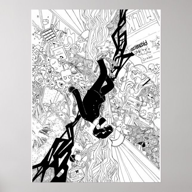 Shigeo MOBSTER PSYCHO 100 FANART Poster (Framsidan)