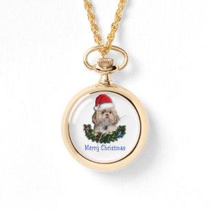 Shih-Tsu Hund jul Armbandsur