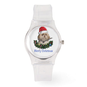 Shih-Tsu Hund jul Armbandsur