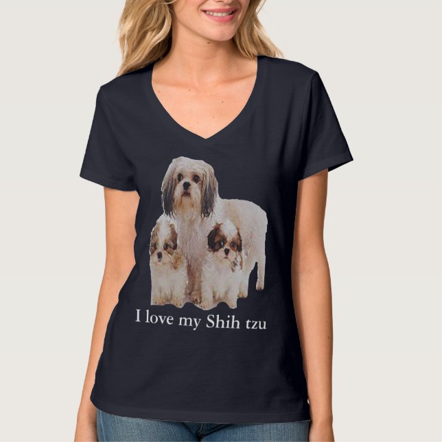 Shih-tsu T Shirt (Framsida)
