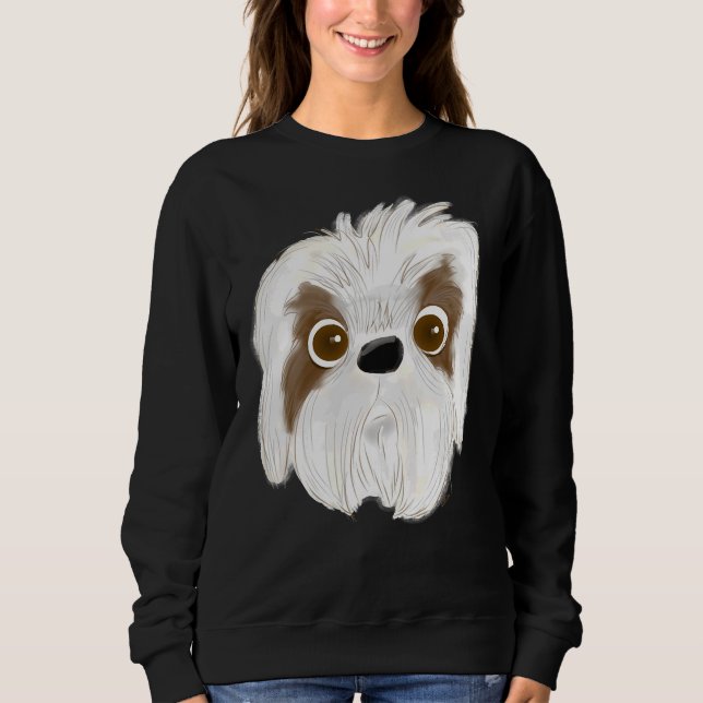 Shih Tzu 19 T Shirt (Framsida)
