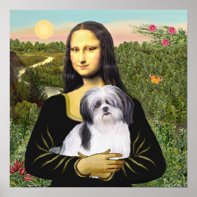 Shih Tzu (A1) - Mona Lisa Poster (Framsidan)