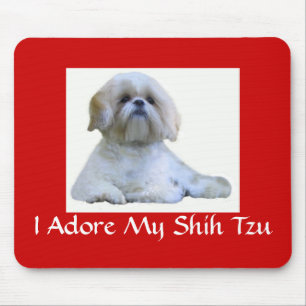 Shih Tzu älskar jag Mousepad Musmatta