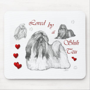Shih Tzu Älskare Gifts Musmatta