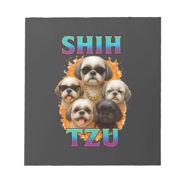 Shih Tzu  Anteckningsblock (Framsida)