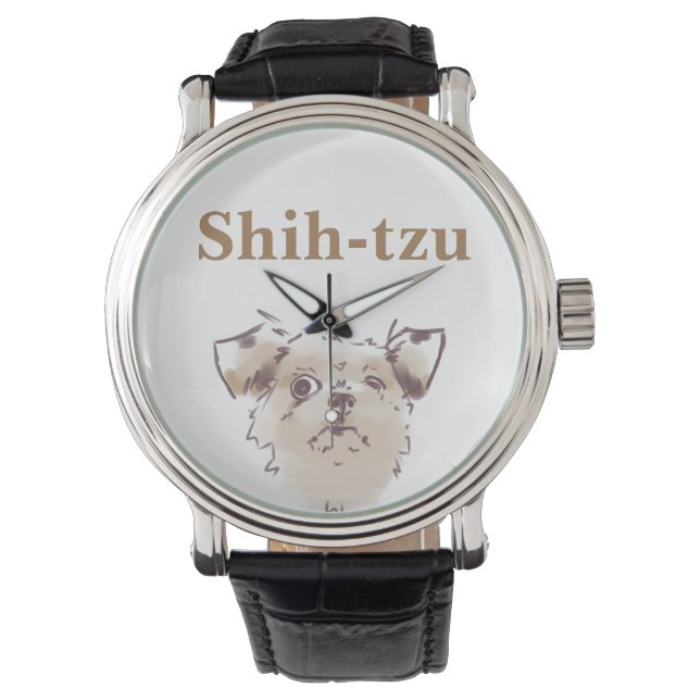 Shih-tzu Armbandsur (Framsida)