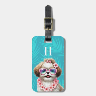 Shih Tzu Bagage Tag Bagagebricka