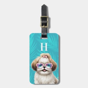 Shih Tzu Bagage Tag Bagagebricka