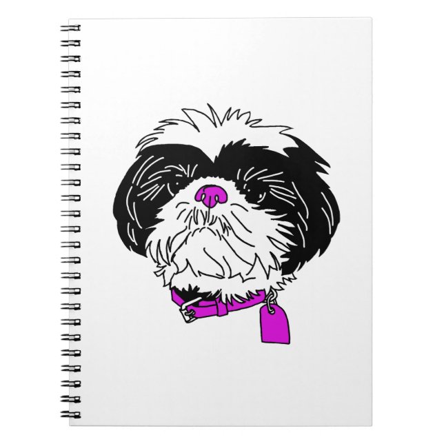 Shih Tzu bärbar dator Anteckningsbok (Framsidan)