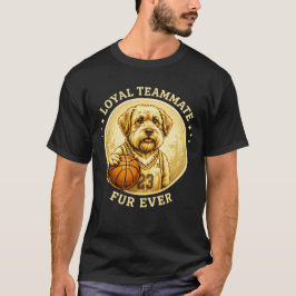 Shih Tzu Basketmaskot – Trogen Lagkamrat T Shirt