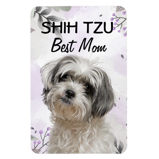 Shih Tzu Best Mamma Magnet (Vertikal)
