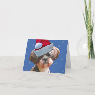 Shih Tzu "Betsy" julkort Helgkort