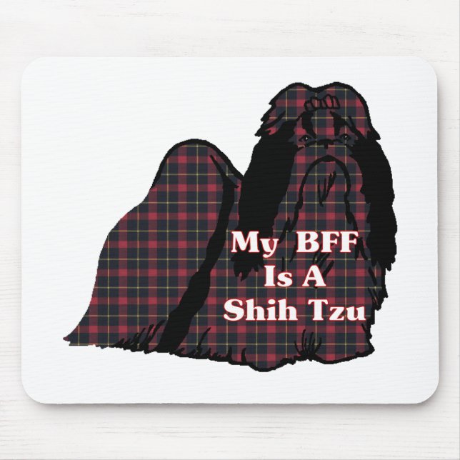 Shih Tzu BFF-gåvor Musmatta (Framsidan)