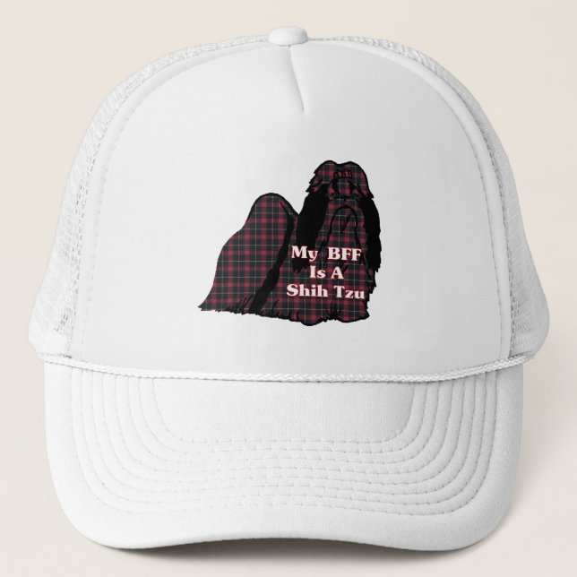 Shih Tzu BFF Hatt Truckerkeps (Framsida)