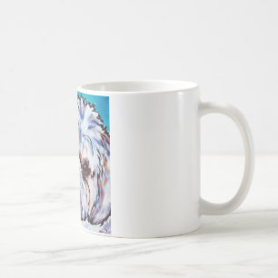Shih Tzu blått Kaffemugg