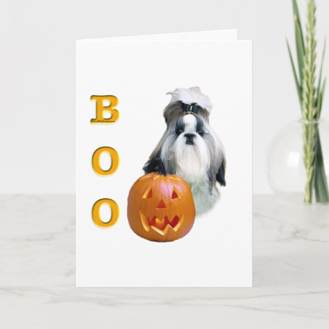 Shih Tzu Boo Kort (Framsida)