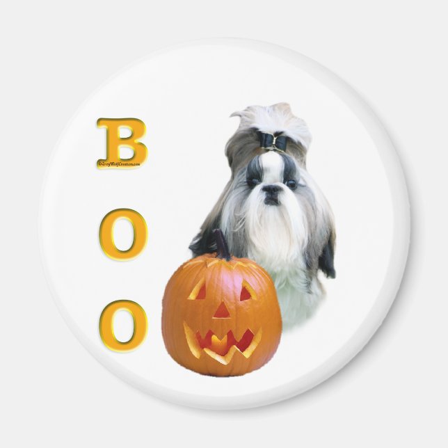 Shih Tzu Boo Magnet (Framsidan)