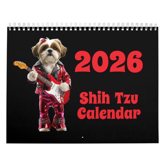 Shih Tzu Calendar Kalender (Omslag)