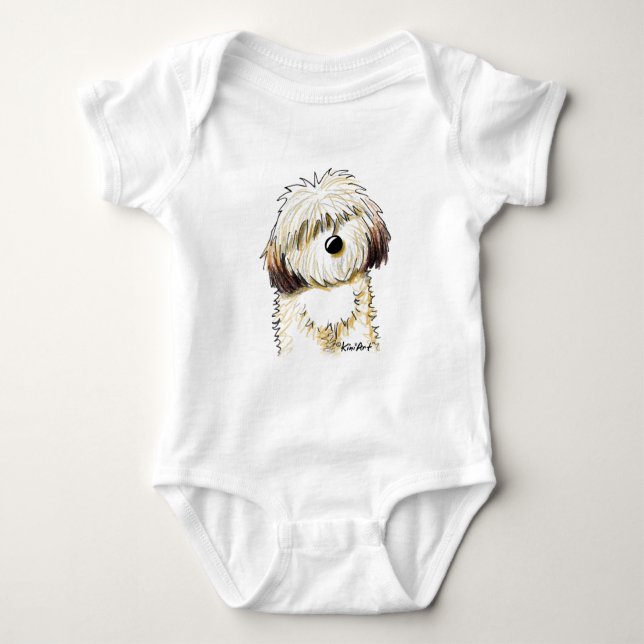 Shih Tzu Caricature T-shirt (Framsida)