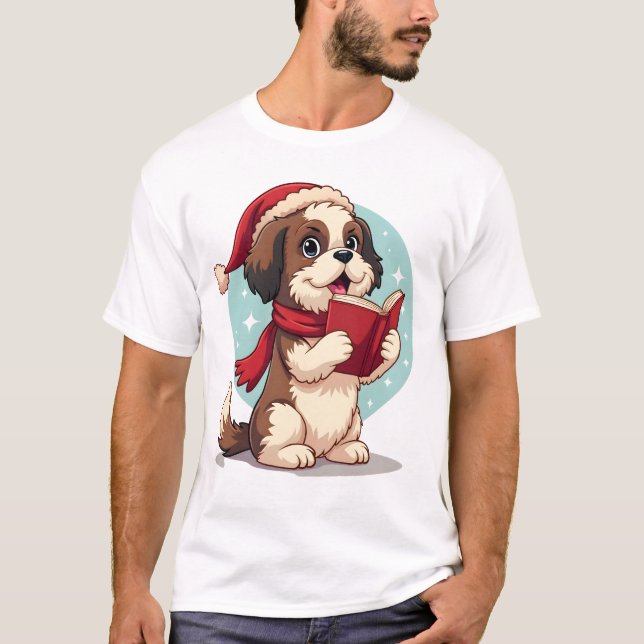 Shih Tzu Carol sångerska T Shirt (Framsida)