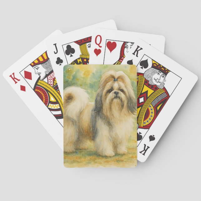 Shih Tzu Casinokort (Baksidan)