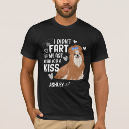Shih tzu Didnt Fart Kiss Hund T Shirt