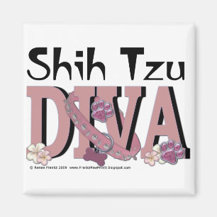 Shih Tzu DIVA Magnet