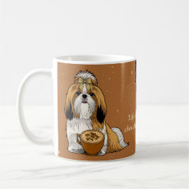 Shih Tzu Dog Caramel Coffee Mug  Kaffemugg