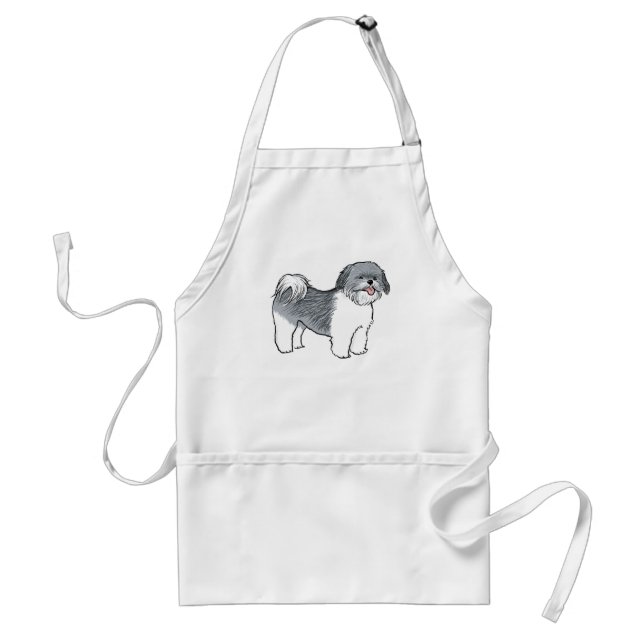 Shih Tzu Förkläde (Framsidan)